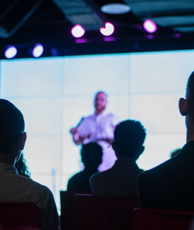 Speaker On Stage